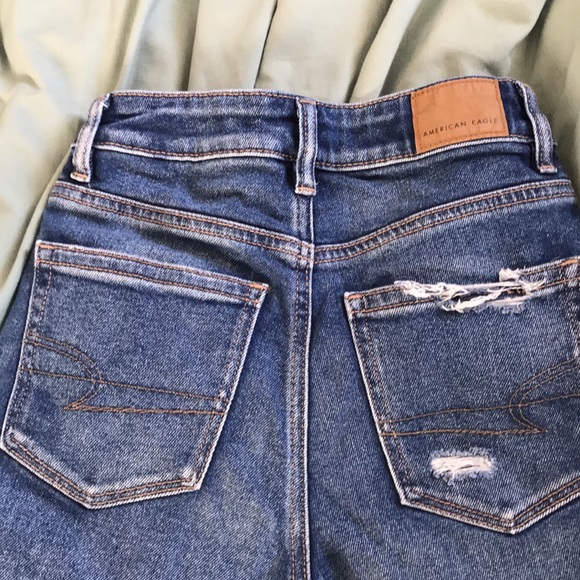 Dark wash American eagle jeans - Picture 4 of 4
